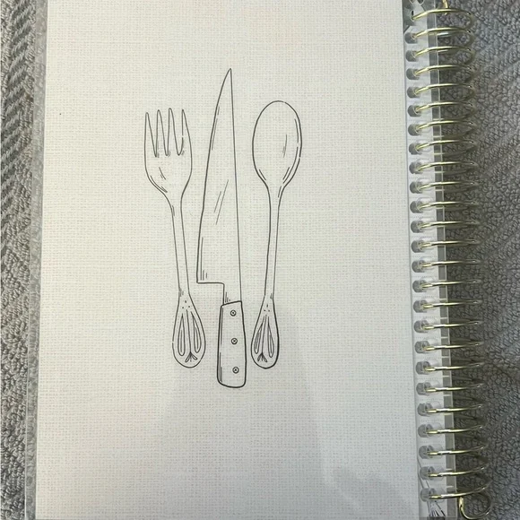 Colorful Menu Planner Notebook - Picture 4 of 4